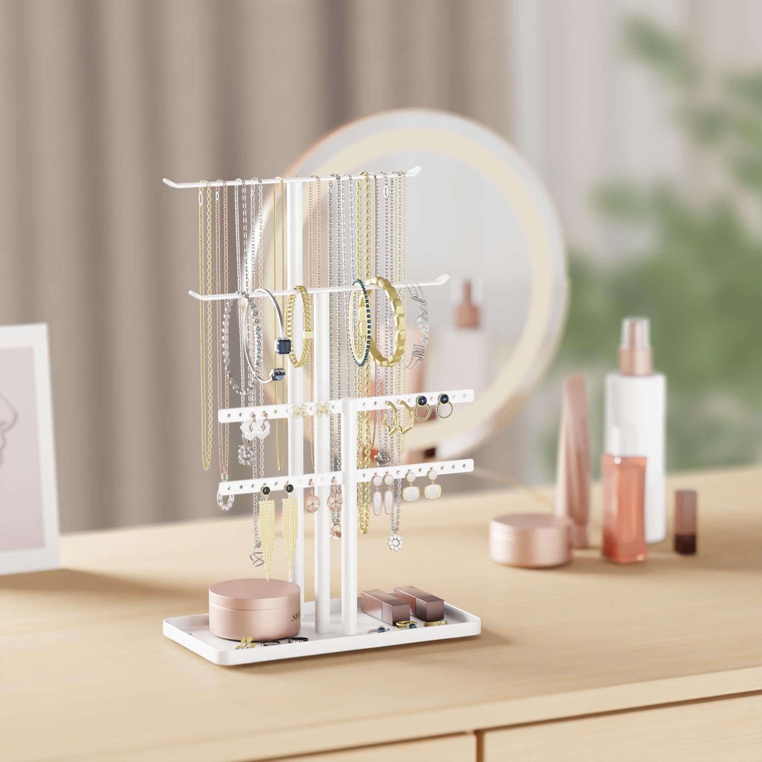 Jewelry Stand, Jewlery Holder, Jewlery Organizer, Jewelry Hanger-14.5 Jewelry Stand, Jewlery Holder, Jewlery Organizer, Jewelry Hanger-14.5